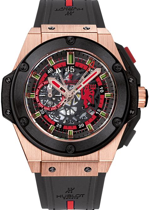 hublot king power red devil.